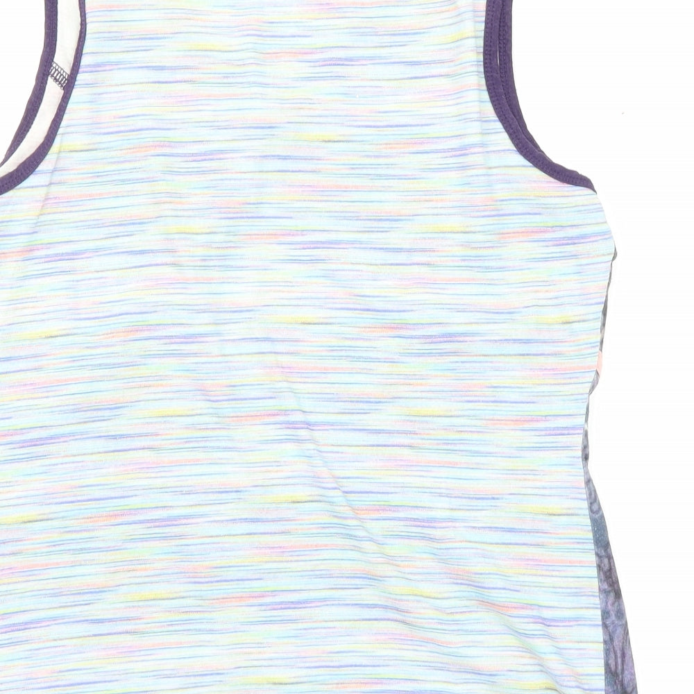 Joe Browns Womens Multicoloured Geometric Cotton Basic Tank Size 12 V-Neck