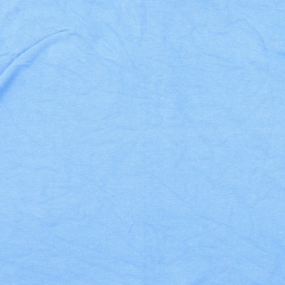 Paul & Shark Mens Blue Cotton Polo Size XL Collared Button