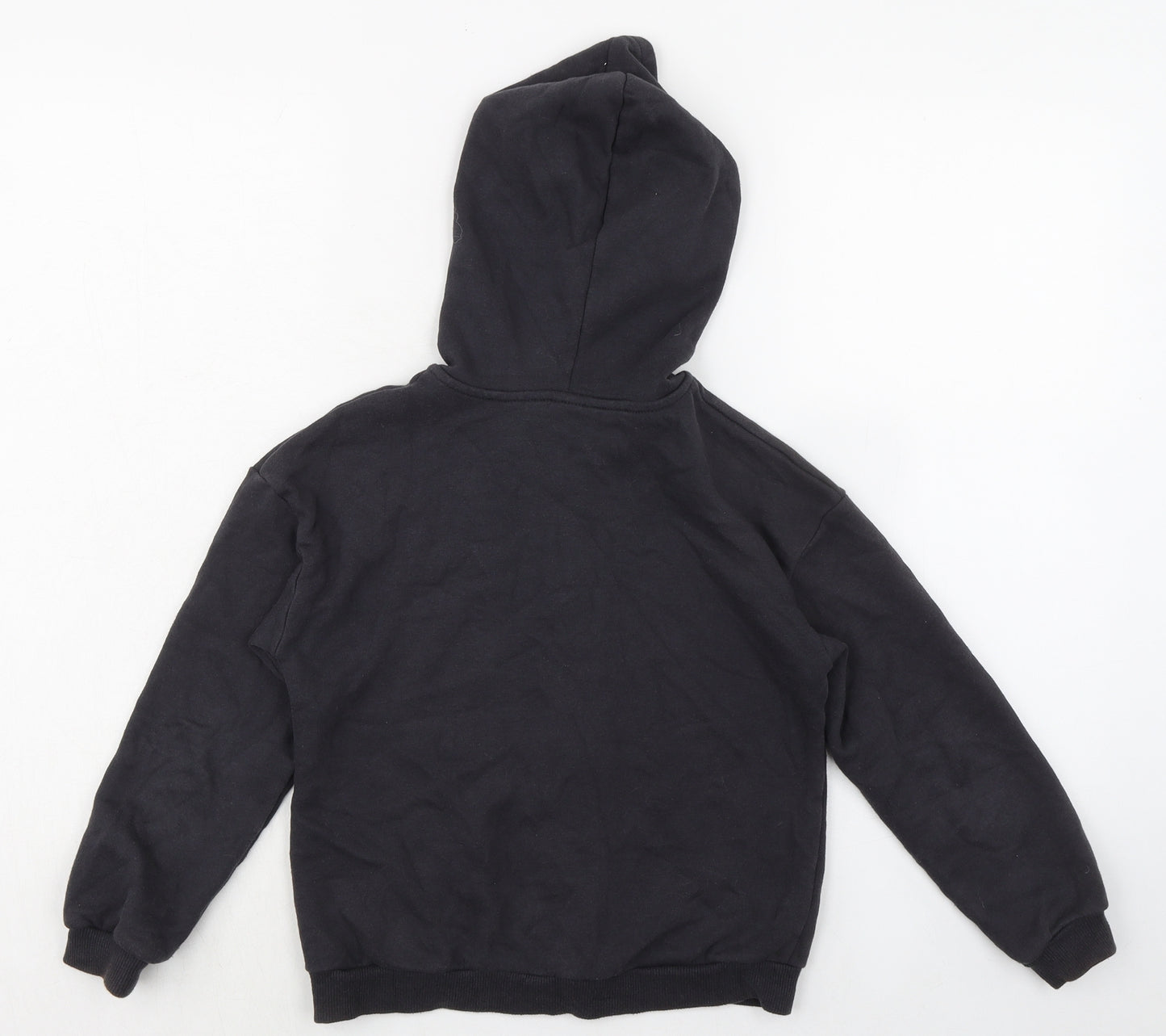 H&M Girls Grey Cotton Full Zip Sweatshirt Size 8 Years Zip - Size 8-10 Years Follow The Rainbow