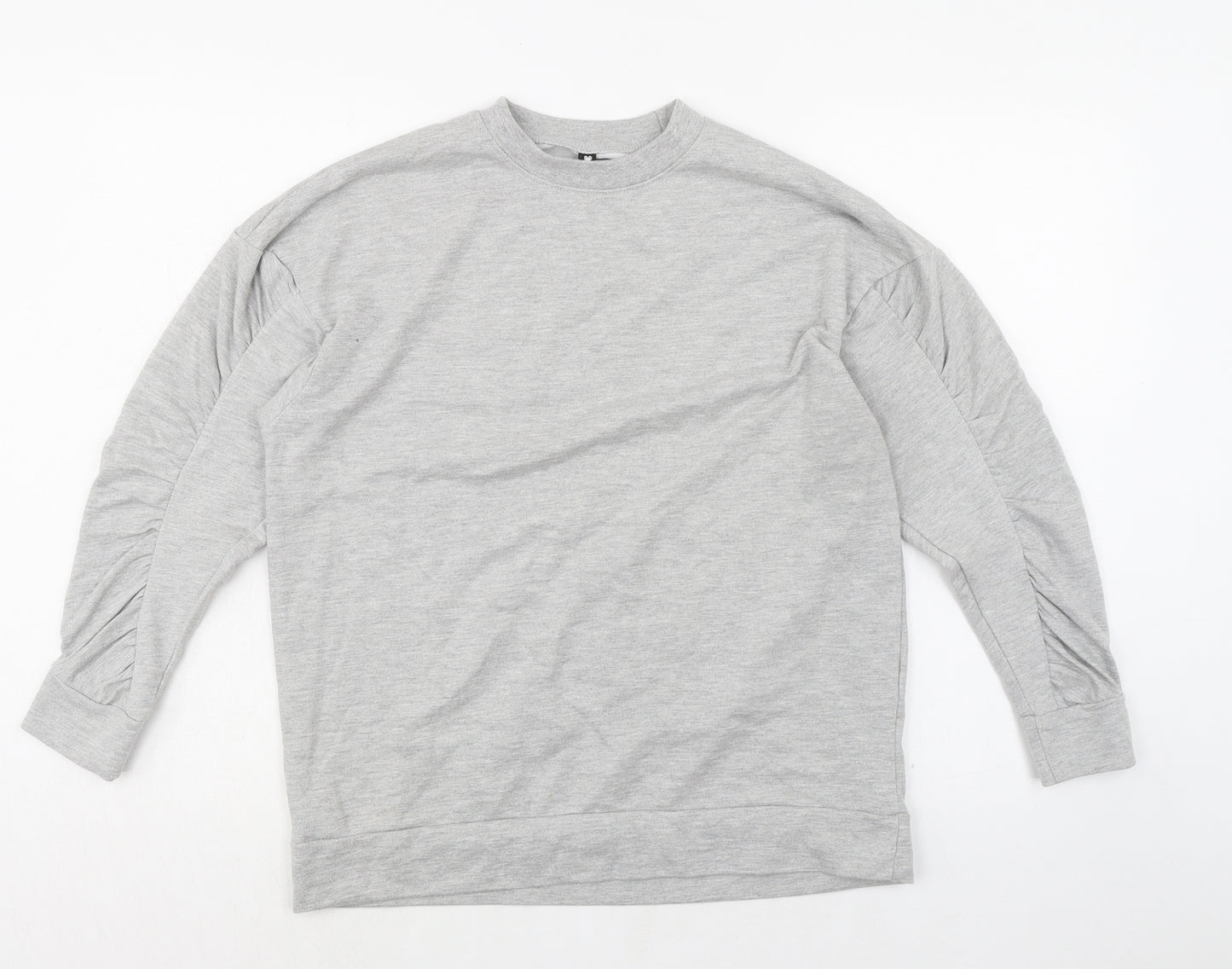 Influence Womens Grey Cotton Pullover Sweatshirt Size 12 Pullover