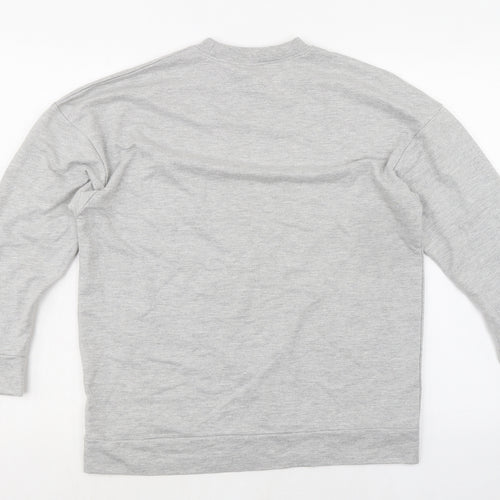 Influence Womens Grey Cotton Pullover Sweatshirt Size 12 Pullover