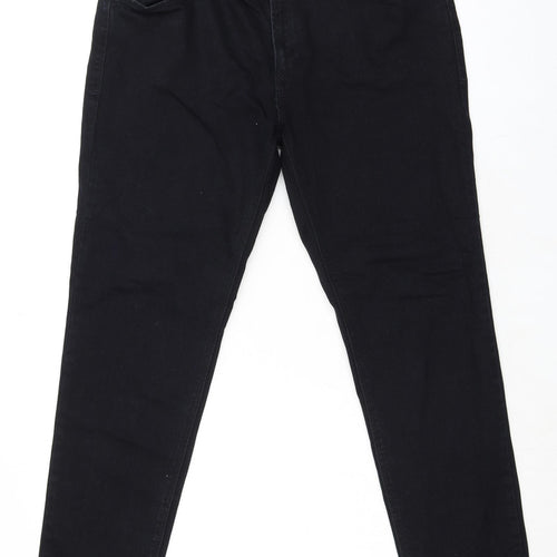Mavi Jeans Womens Black Cotton Skinny Jeans Size 36 in L31 in Regular Zip