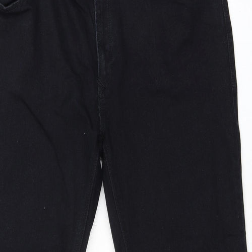 Mavi Jeans Womens Black Cotton Skinny Jeans Size 36 in L31 in Regular Zip