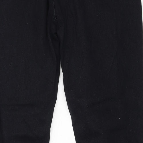 Mavi Jeans Womens Black Cotton Skinny Jeans Size 36 in L31 in Regular Zip