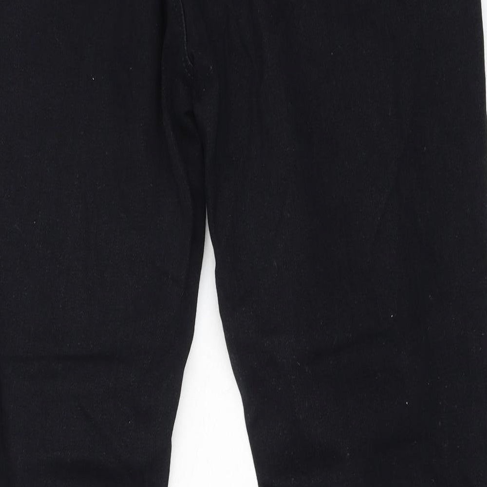 Mavi Jeans Womens Black Cotton Skinny Jeans Size 36 in L31 in Regular Zip