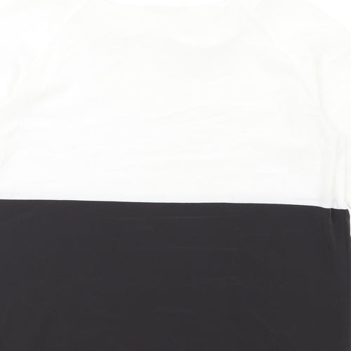 Gap Womens Grey Polyester Basic T-Shirt Size M Round Neck