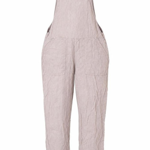 BDG Womens Beige Linen Jumpsuit One-Piece Size XS L28 in Pullover