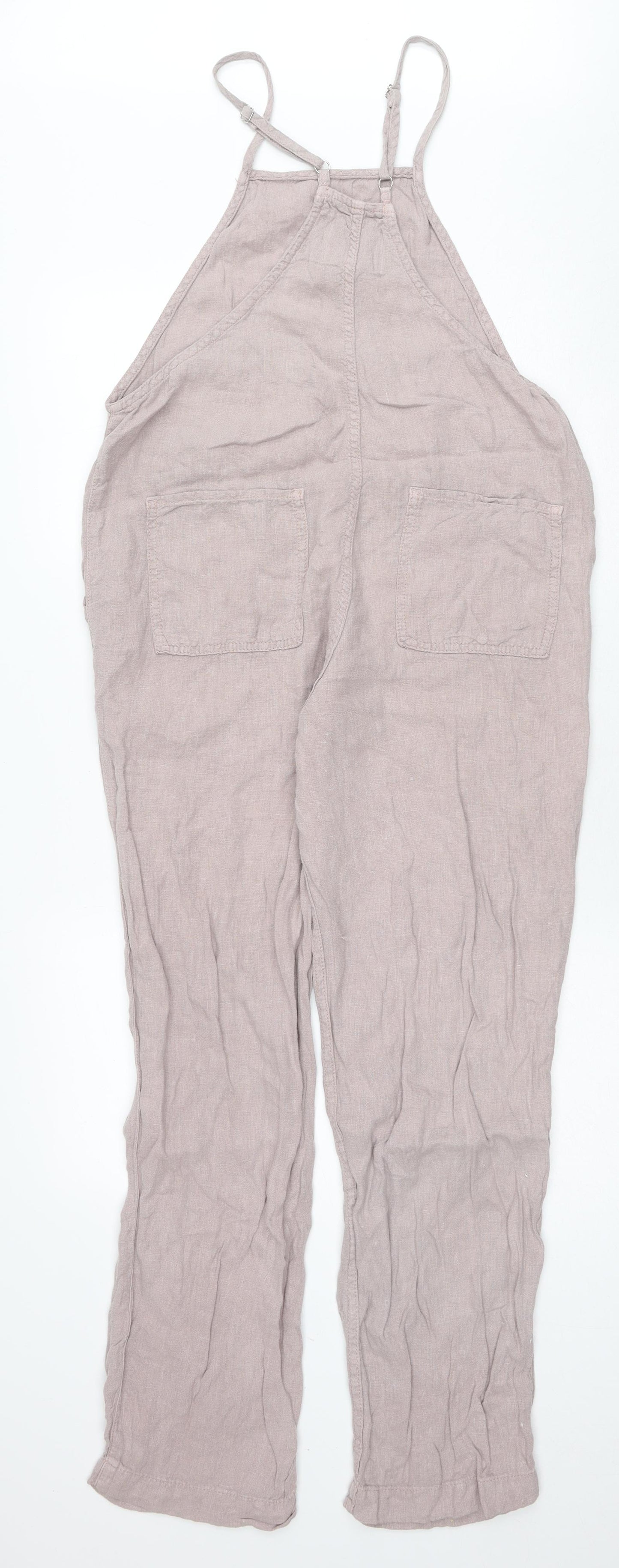 BDG Womens Beige Linen Jumpsuit One-Piece Size XS L28 in Pullover