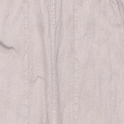 BDG Womens Beige Linen Jumpsuit One-Piece Size XS L28 in Pullover