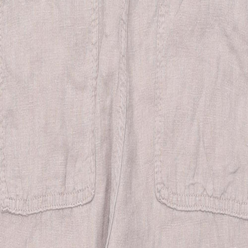 BDG Womens Beige Linen Jumpsuit One-Piece Size XS L28 in Pullover