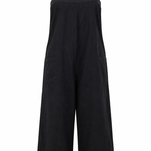 ASOS Womens Black Viscose Jumpsuit One-Piece Size 8 L21 in Button