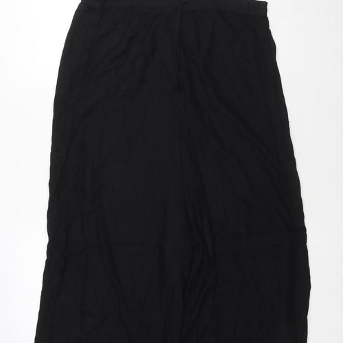 ASOS Womens Black Viscose Jumpsuit One-Piece Size 8 L21 in Button