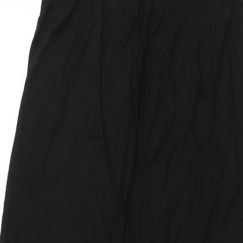 ASOS Womens Black Viscose Jumpsuit One-Piece Size 8 L21 in Button