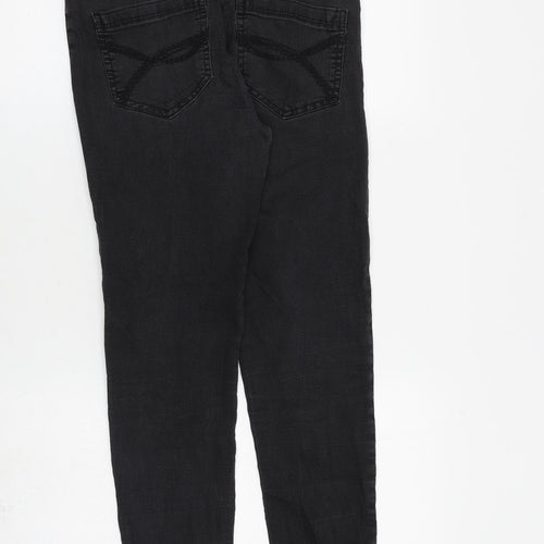 TU Womens Grey Cotton Jegging Jeans Size 10 L30 in Regular