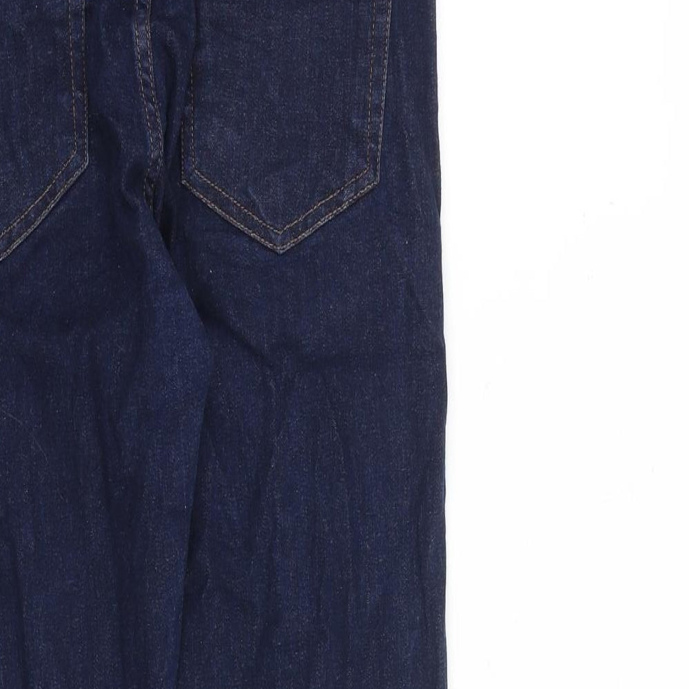 NEXT Mens Blue Cotton Straight Jeans Size 30 in L28 in Regular Zip