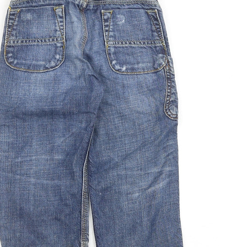 Diesel Baby Blue 100% Cotton Cropped Jeans Size 18 Months Zip