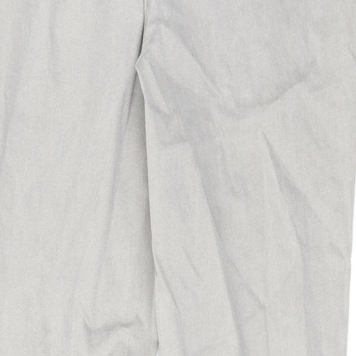 Toni Womens Grey Cotton Skinny Jeans Size 18 L29 in Regular Zip