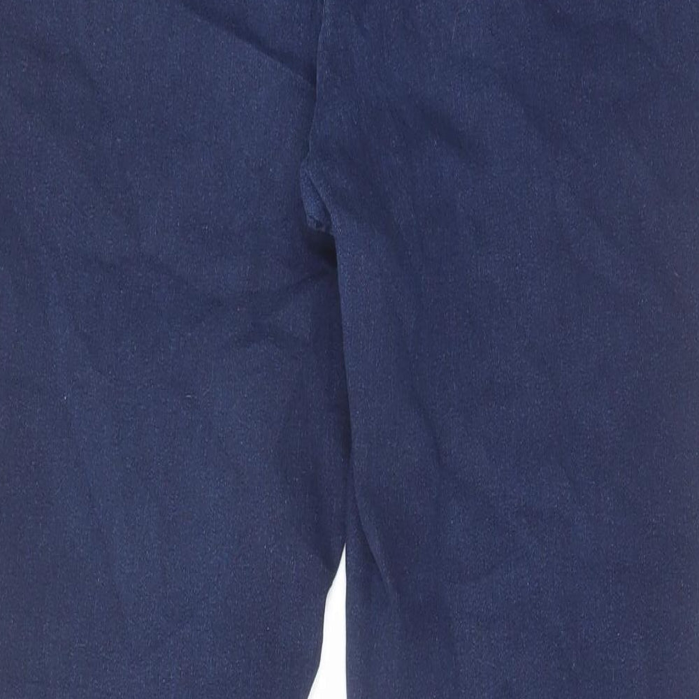 Papaya Womens Blue Cotton Jegging Jeans Size 14 L28 in Regular