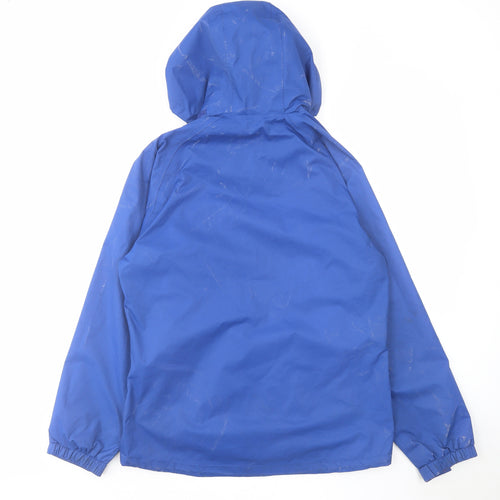 Hi Gear Mens Blue Windbreaker Coat Size M Zip