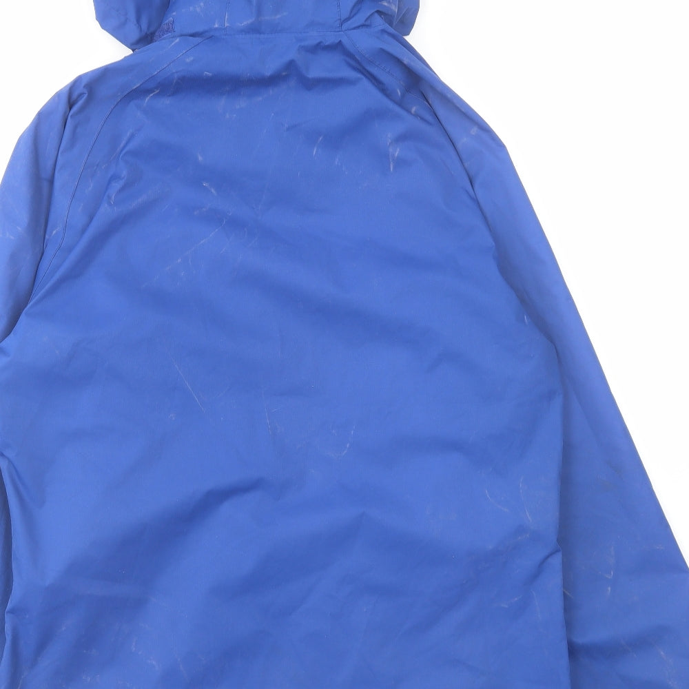 Hi Gear Mens Blue Windbreaker Coat Size M Zip