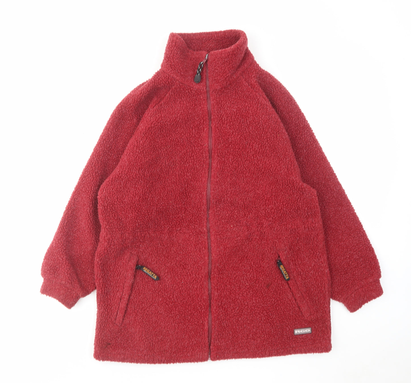 Regatta Womens Red Jacket Size 14 Zip