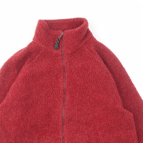 Regatta Womens Red Jacket Size 14 Zip