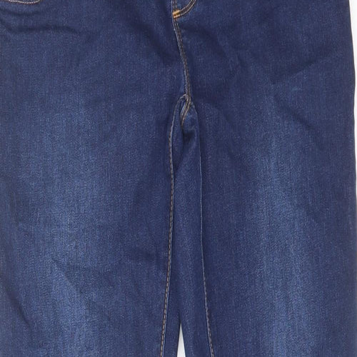 Mama-licious Womens Blue Cotton Jegging Jeans Size 28 in L32 in Regular