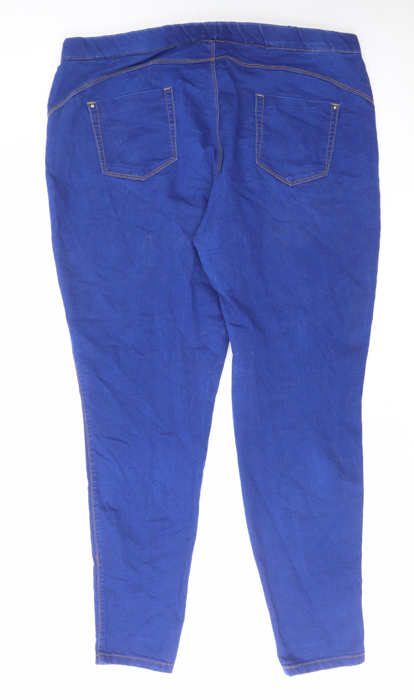 Denim & Co. Womens Blue Cotton Jegging Jeans Size 20 L30 in Regular