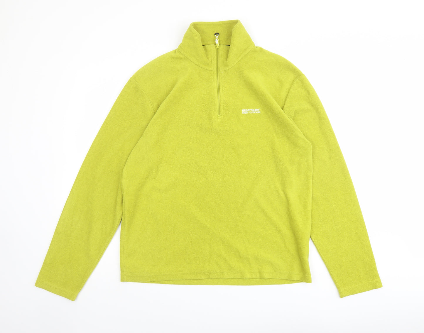 Regatta Mens Green Polyester Pullover Sweatshirt Size M