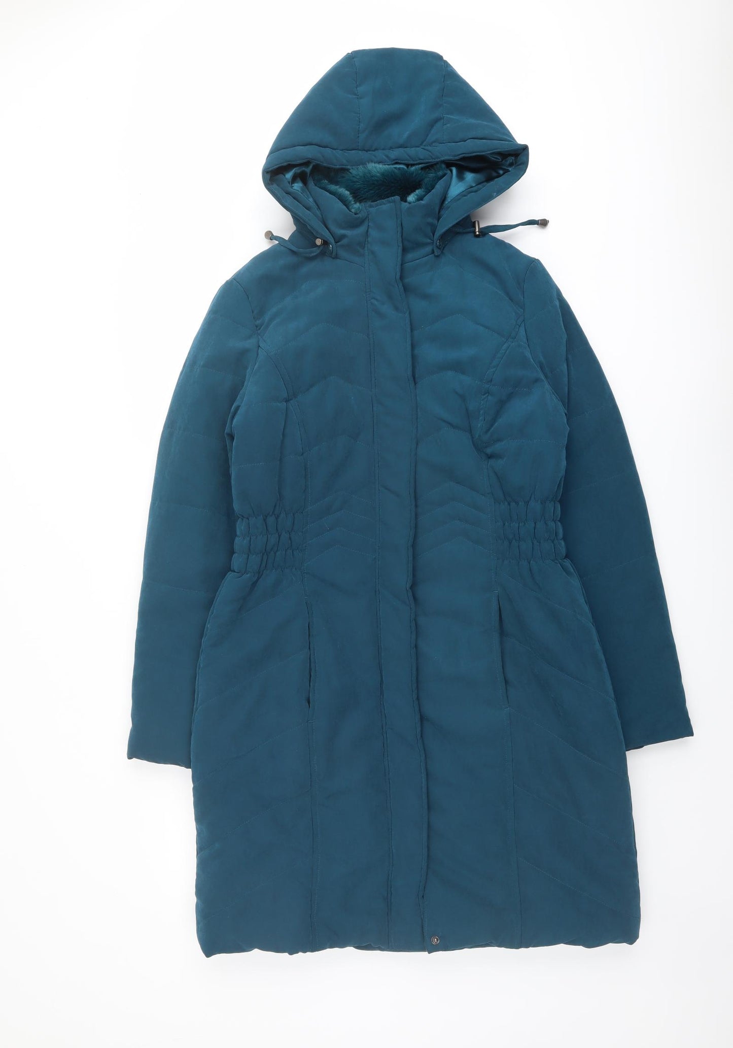 BHS Womens Blue Jacket Size 12 Zip