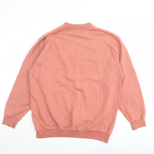 Petroleum Womens Pink Cotton Pullover Sweatshirt Size M Pullover - Classic Cotton Sweats