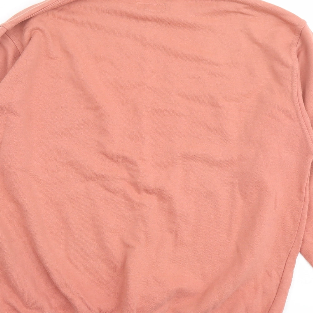 Petroleum Womens Pink Cotton Pullover Sweatshirt Size M Pullover - Classic Cotton Sweats