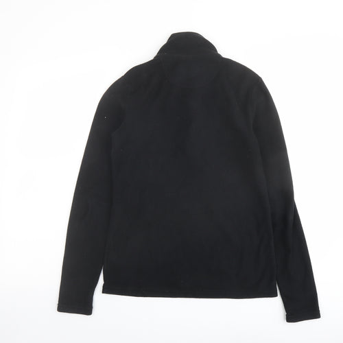 Peter Storm Womens Black Polyester Pullover Sweatshirt Size 10 Zip