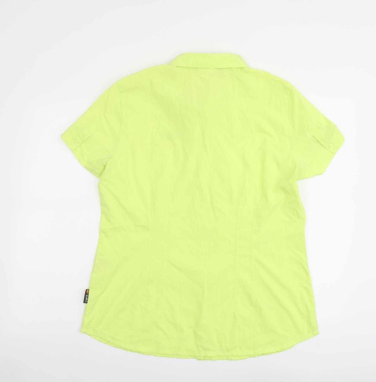 Jack Wolfskin Womens Green Polyester Basic Polo Size 18 Collared