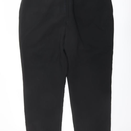 Marks and Spencer Womens Black Polyester Dress Pants Trousers Size 20 L28 in Regular Button