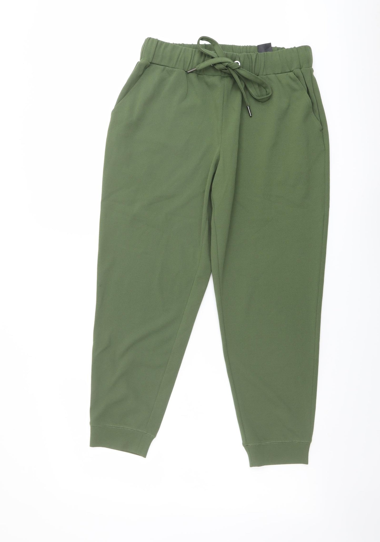 41Hawthorn Womens Green Polyester Jogger Trousers Size M L25 in Regular Drawstring