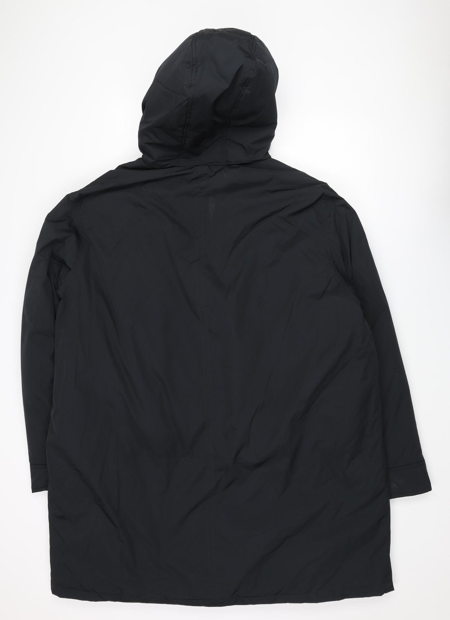 Autograph Mens Black Puffer Jacket Coat Size 3XL Zip