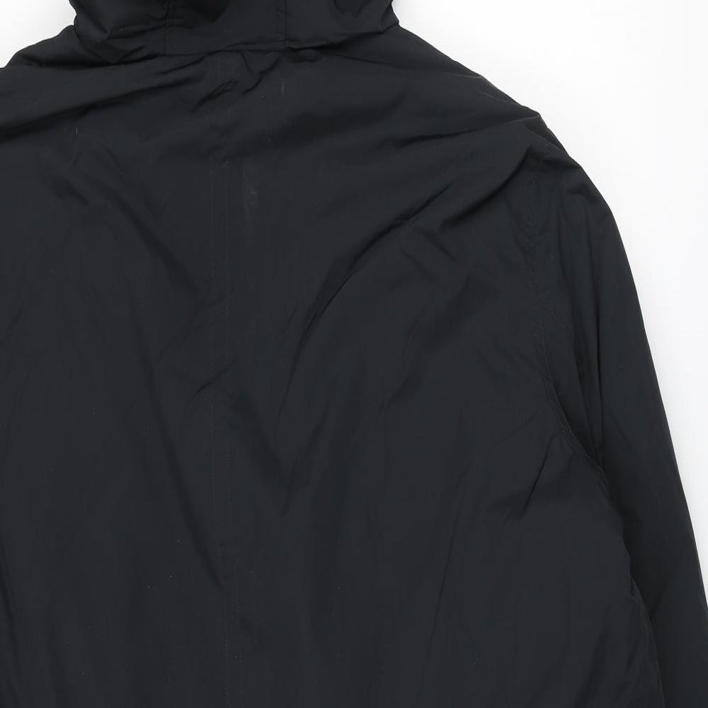 Autograph Mens Black Puffer Jacket Coat Size 3XL Zip
