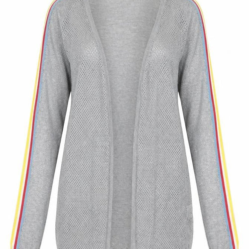 Belldini Womens Grey V-Neck Viscose Cardigan Jumper Size S