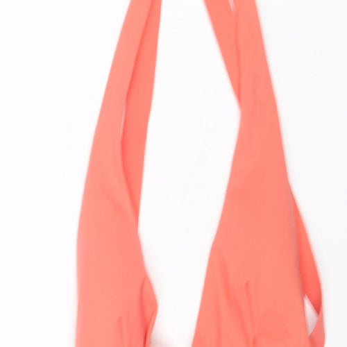 Zara Womens Pink Polyamide One Piece Size S - Halter