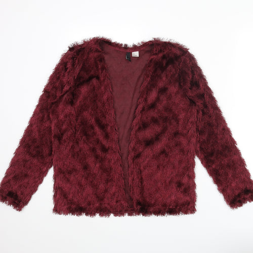 Divided by H&M Womens Red Jacket Blazer Size S