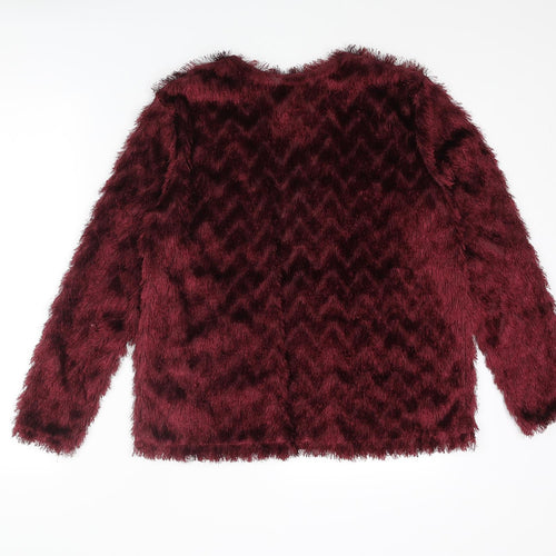 Divided by H&M Womens Red Jacket Blazer Size S