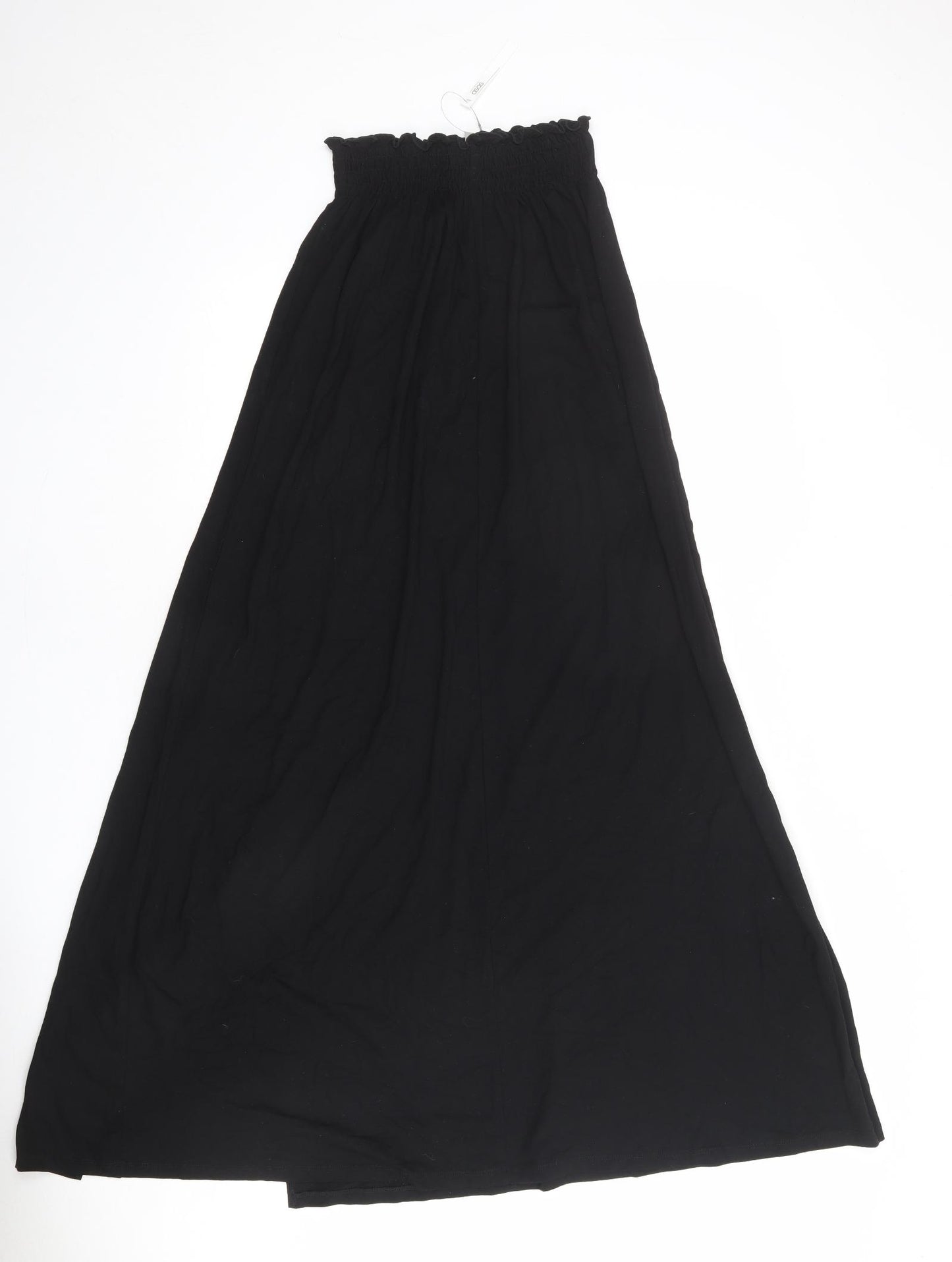 ASOS Womens Black Polyester Maxi Skirt Size 8