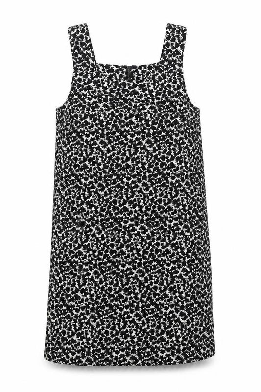 Front view of Cooperative women’s multicoloured geometric polyester basic tank, size M, square neck