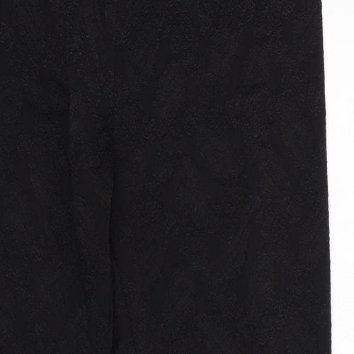 Marks and Spencer Womens Black Polyester Carrot Leggings Size 16 L30 in