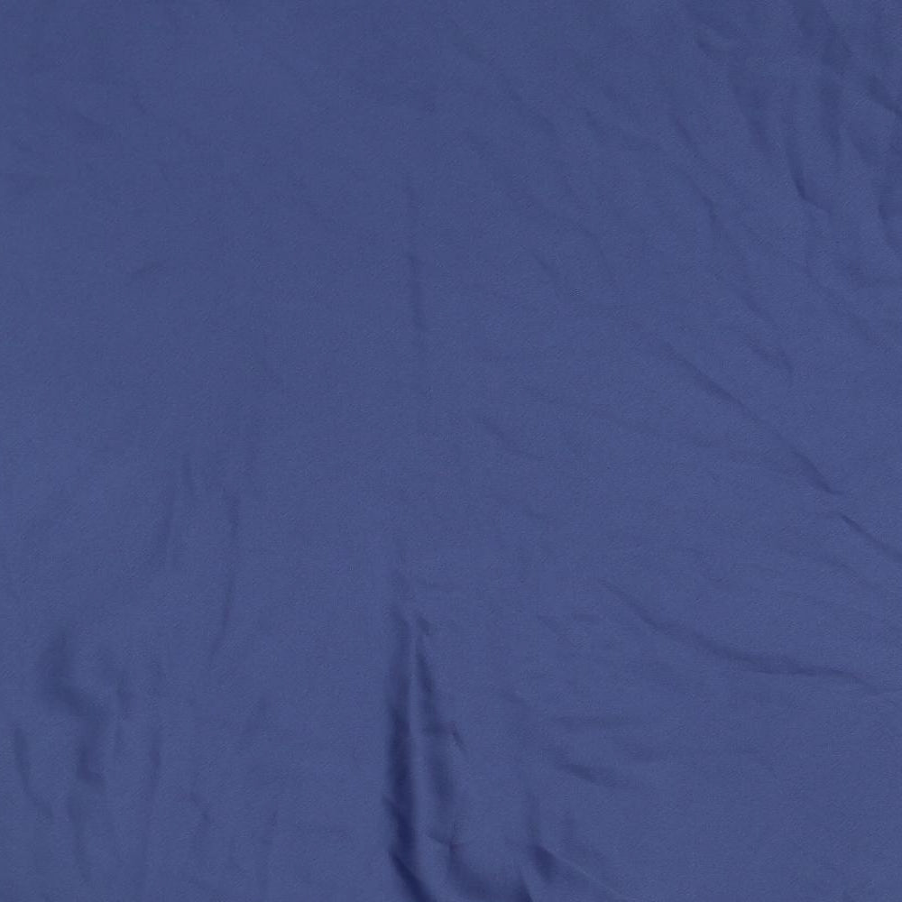 Marks and Spencer Womens Blue Polyester Swing Skirt Size 20