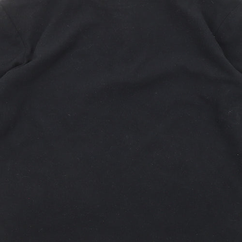 Peter Storm Mens Black Polyester Henley Sweatshirt Size M