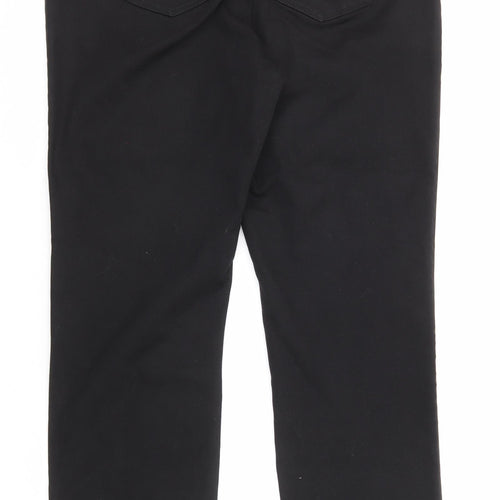 NEXT Womens Black Cotton Jegging Jeans Size 18 L32 in Slim
