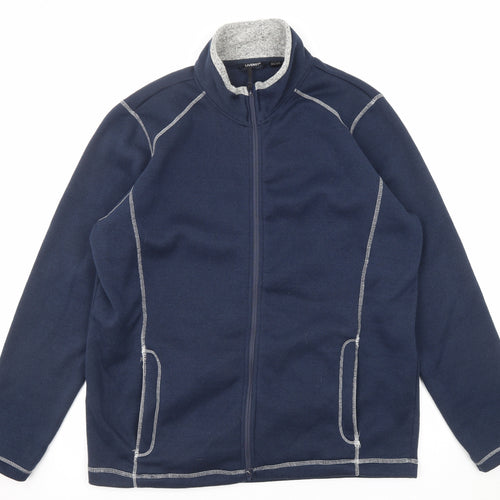 Livergy Mens Blue Jacket Size 2XL Zip