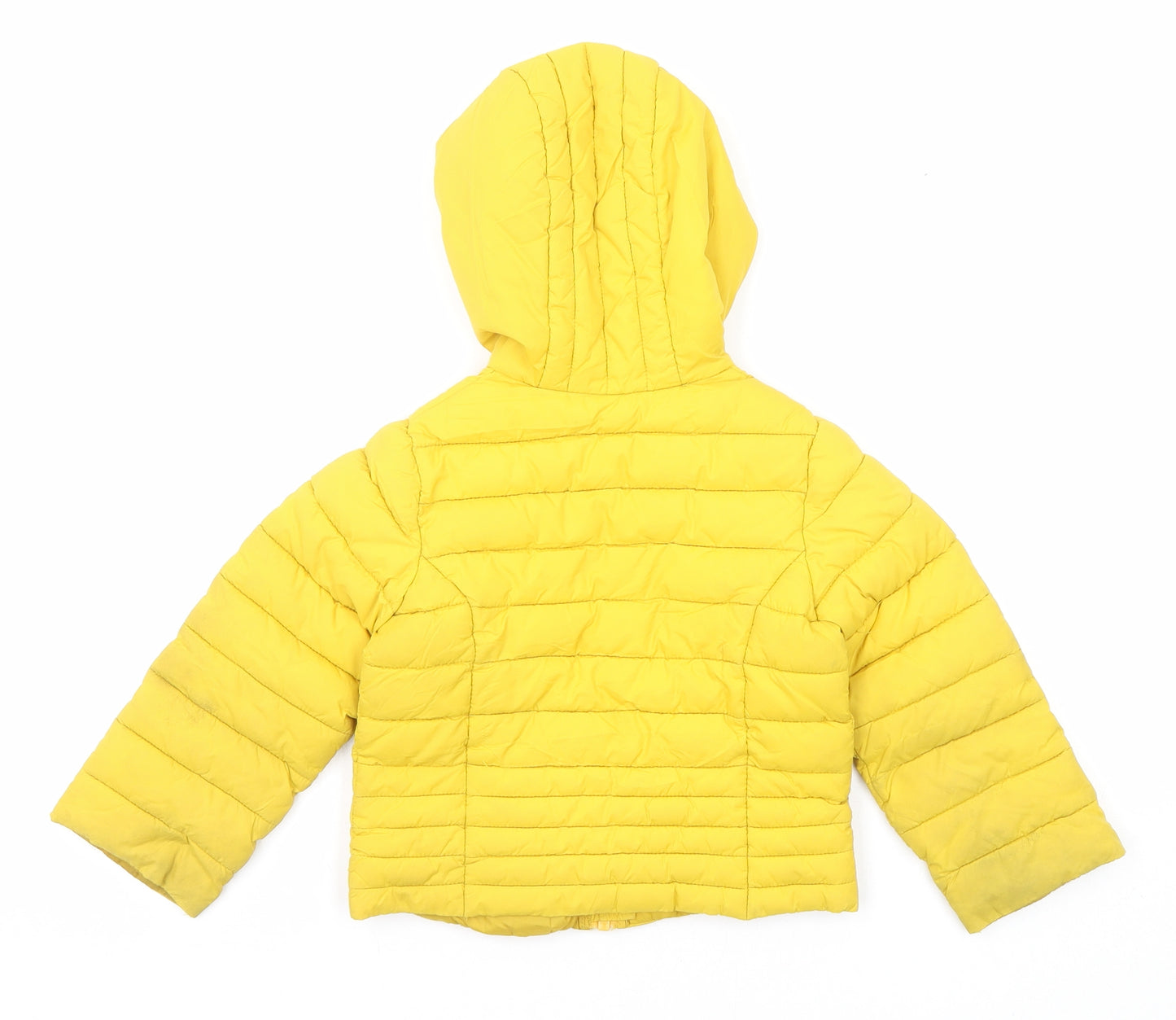 Joules Boys Yellow Basic Coat Coat Size 2 Years Zip